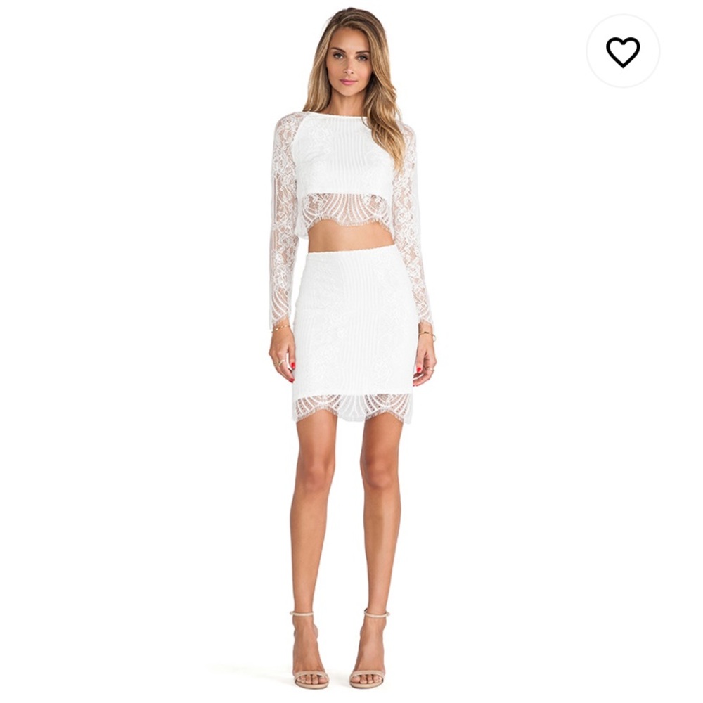 FOR LOVE & LEMONS white lace set